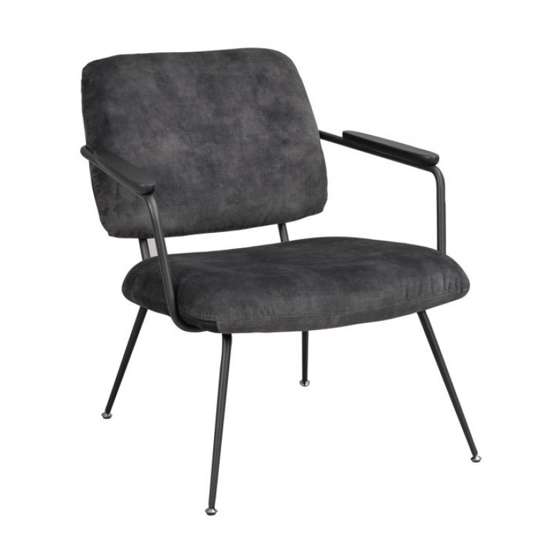 RO Prescott Lounge Chair Grey/Black